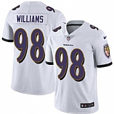 Nike Baltimore Ravens #98 Brandon Williams White NFL Vapor Untouchable Limited Jersey,baseball caps,new era cap wholesale,wholesale hats